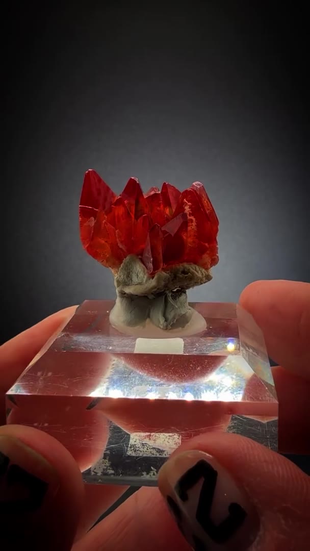 JUST ARRIVED AND SHE’S HOT RHODOCHROSITE ROYALTY — NEXT LEVEL