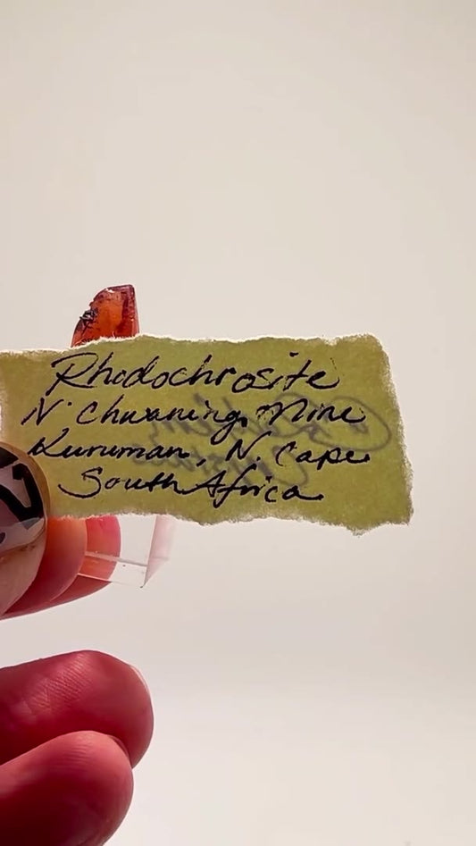 1.7 GRAMS OF RHODOCHROSITE FIRE