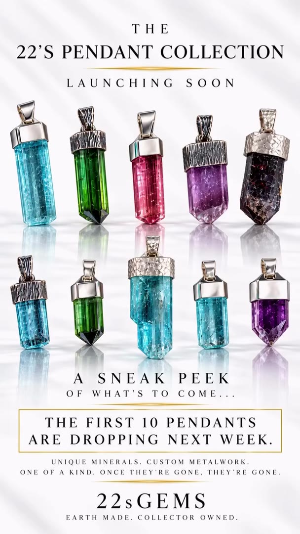 THE 22’S PENDANT COLLECTION — EXCLUSIVE LIMITED DROP