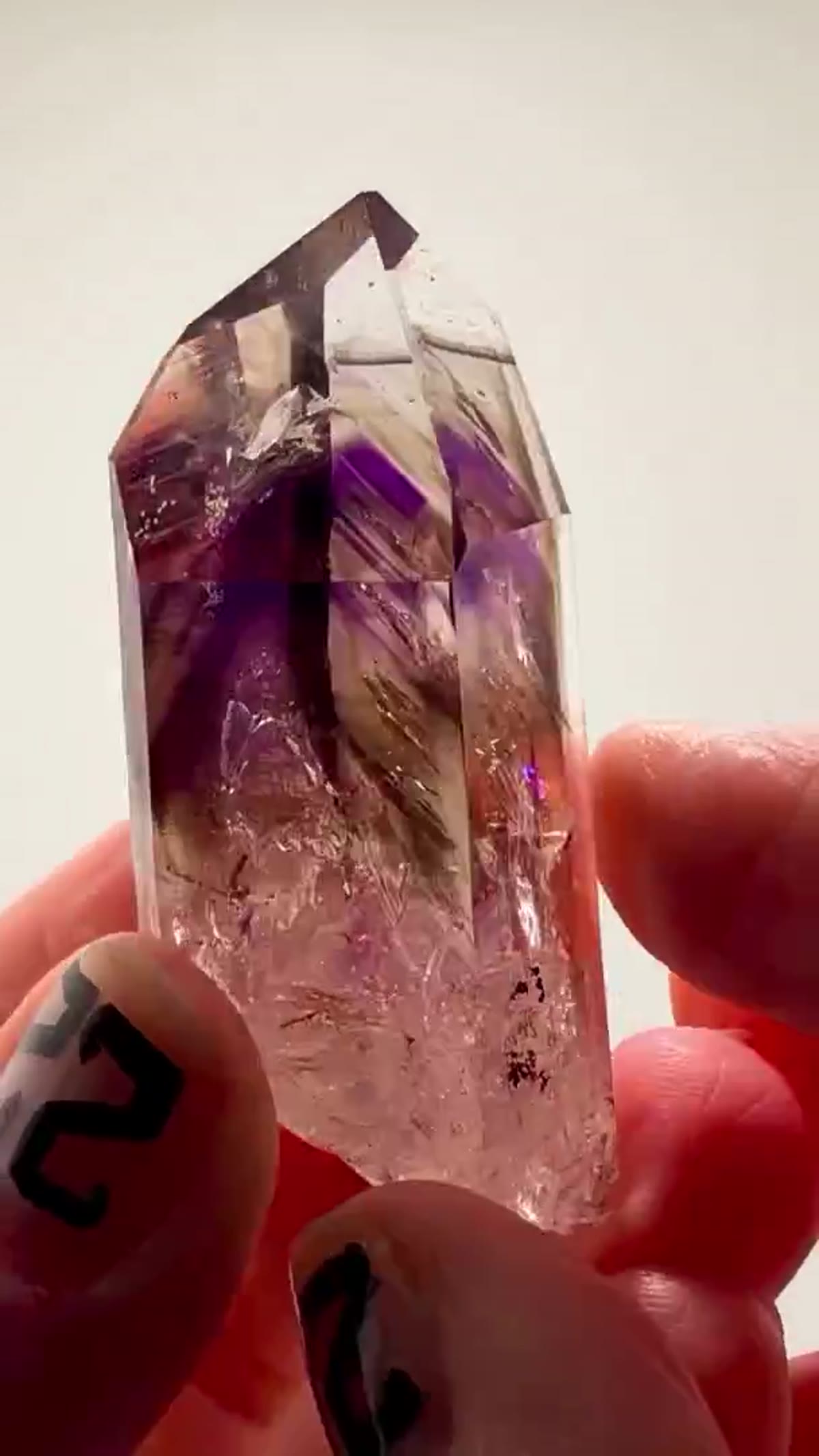 Amethyst Specimen from Streep Mine, Namibia, 39.68 g - view 2