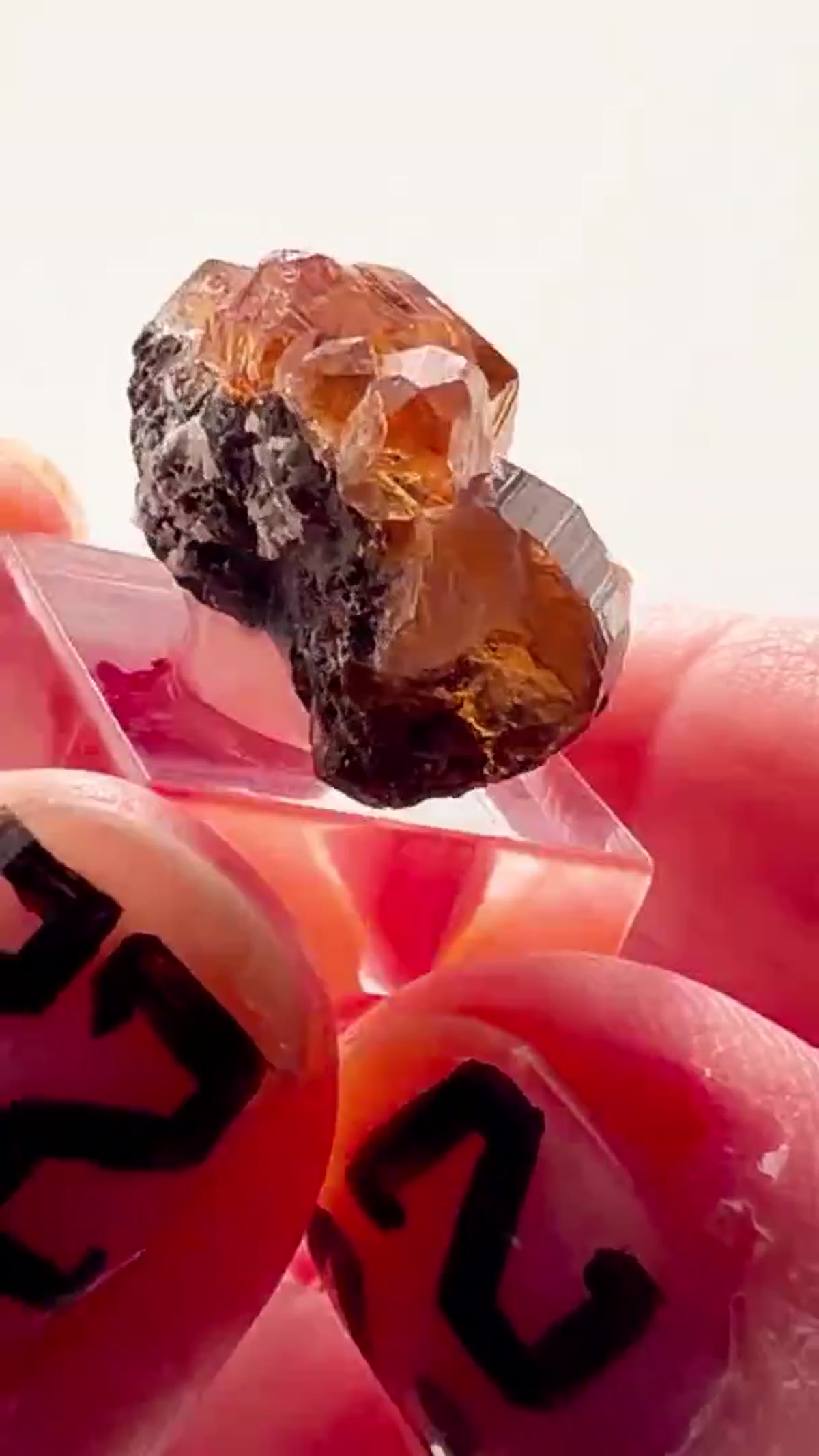 Garnet Specimen: Canadian Jeffrey Mine Garnet Perfection - view 3