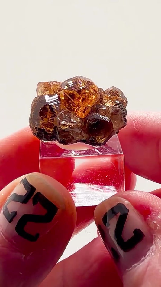 CANADIAN JEFFREY MINE GARNET PERFECTION — WHAT A STUNNER