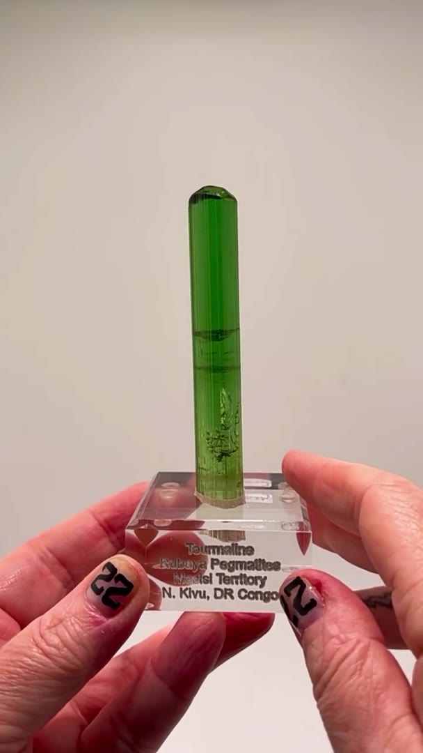 43.63 GRAMS OF CONGO TOURMALINE PERFECTION