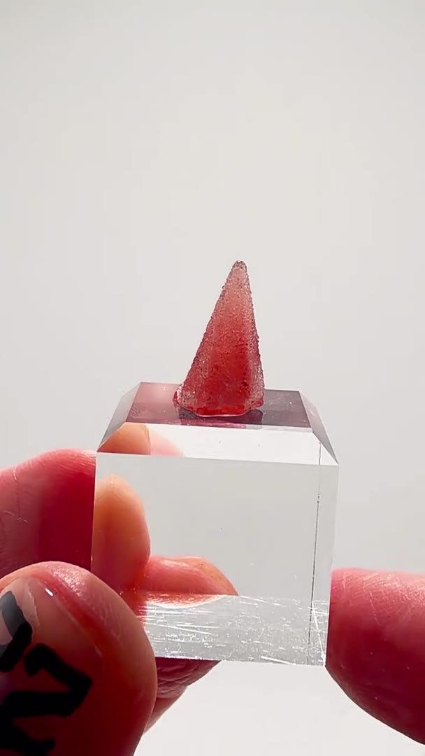 A LIL’ FROSTED RHODOCHROSITE STUNNER