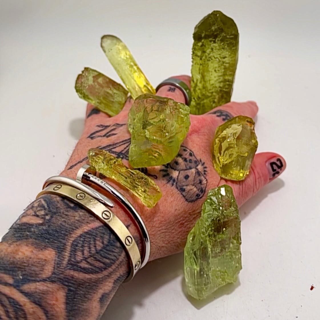 A HANDFUL OF UKRAINIAN HELIODOR HEATERS