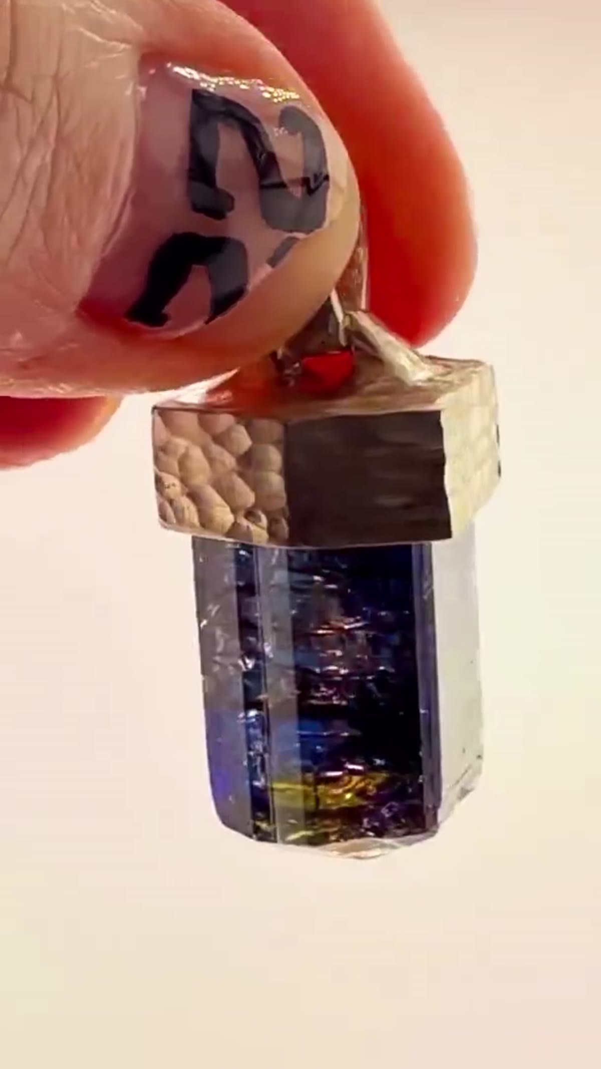 Tanzanite Specimen from Merelani Hills, Tanzania: The 22’S Pendant Collection - view 3