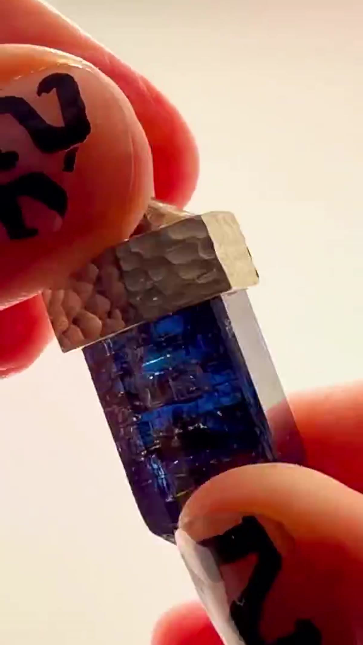 Tanzanite Specimen from Merelani Hills, Tanzania: The 22’S Pendant Collection - view 4