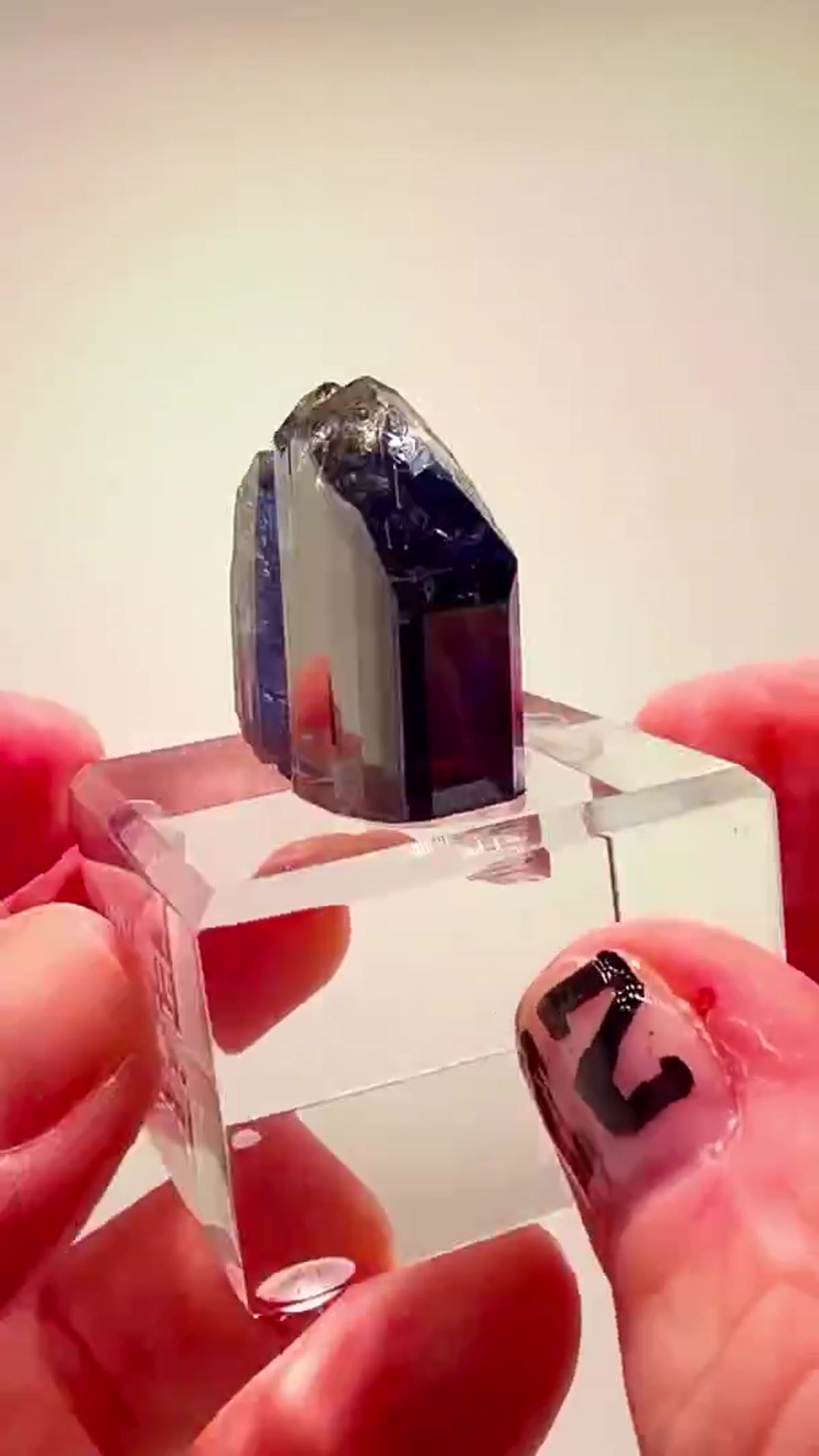 Tanzanite Specimen from Merelani Hills, Tanzania, 24 g: Pure Tanzanite - view 2