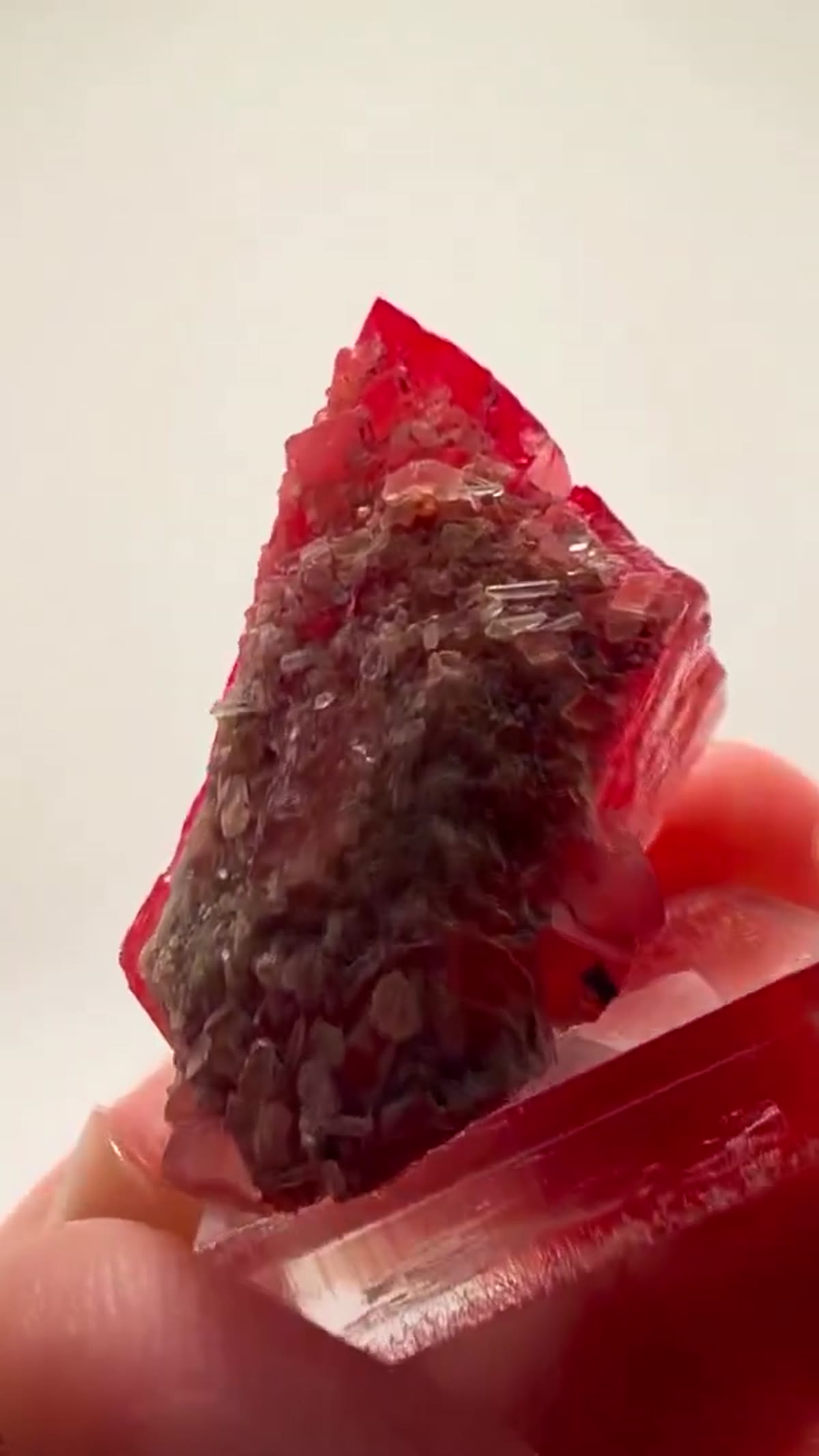 Rhodochrosite Specimen: Baker’s Pocket Rhodochrosite - view 2