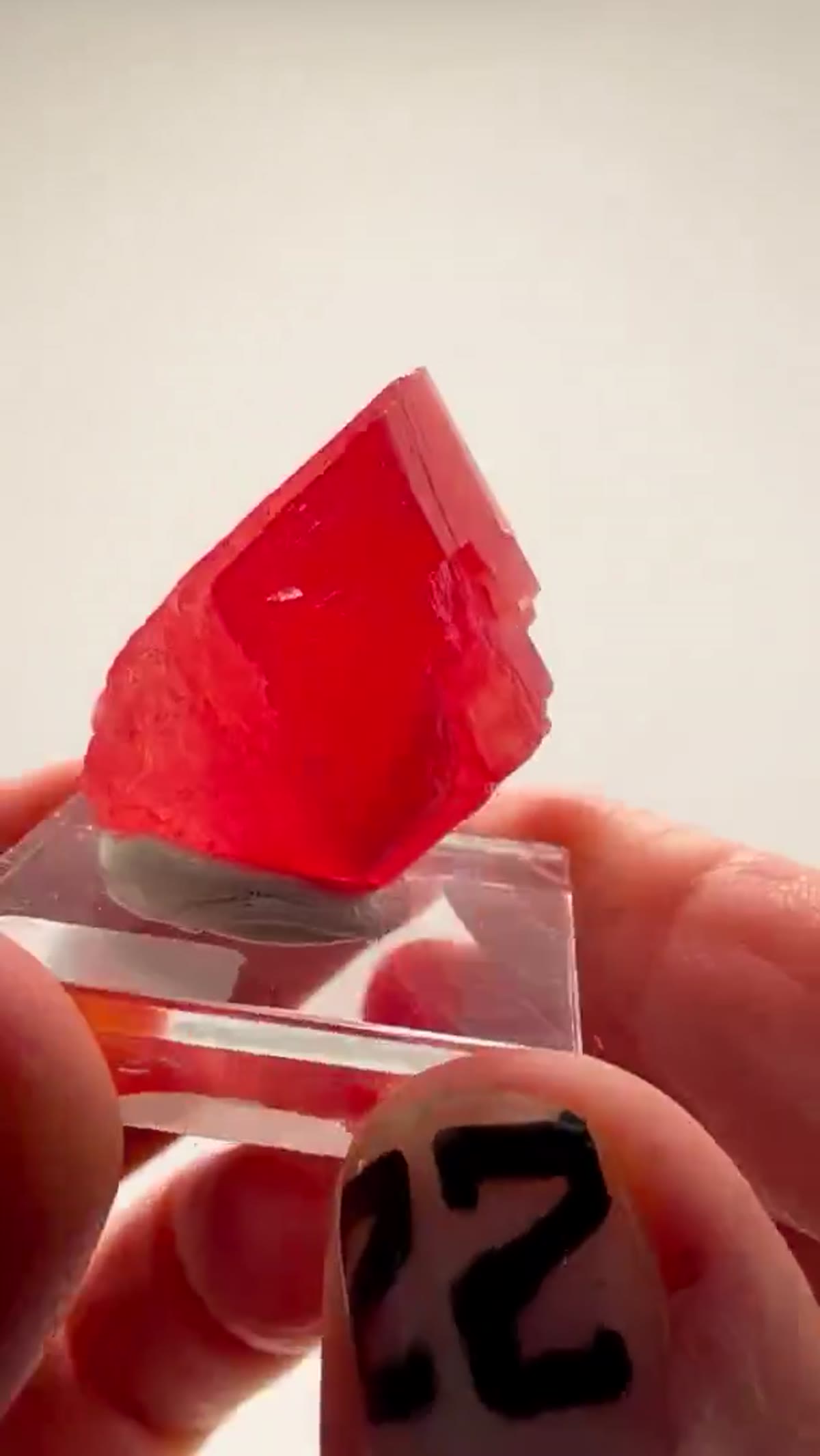 Rhodochrosite Specimen: Sweet Home Red on Another Level - view 3