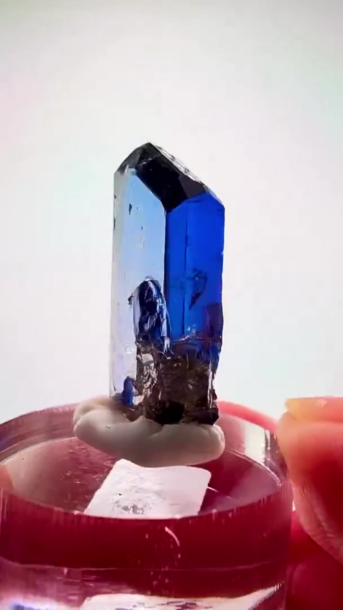 Tanzanite Specimen from Merelani Hills, Tanzania, 3.55 g: Natural Unheated Tanzanite - view 2