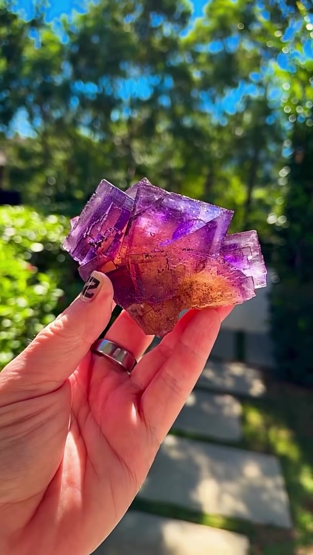 PALM TREES, SUNSHINE & MINERVA NO. 1 FLUORITE MADNESS!