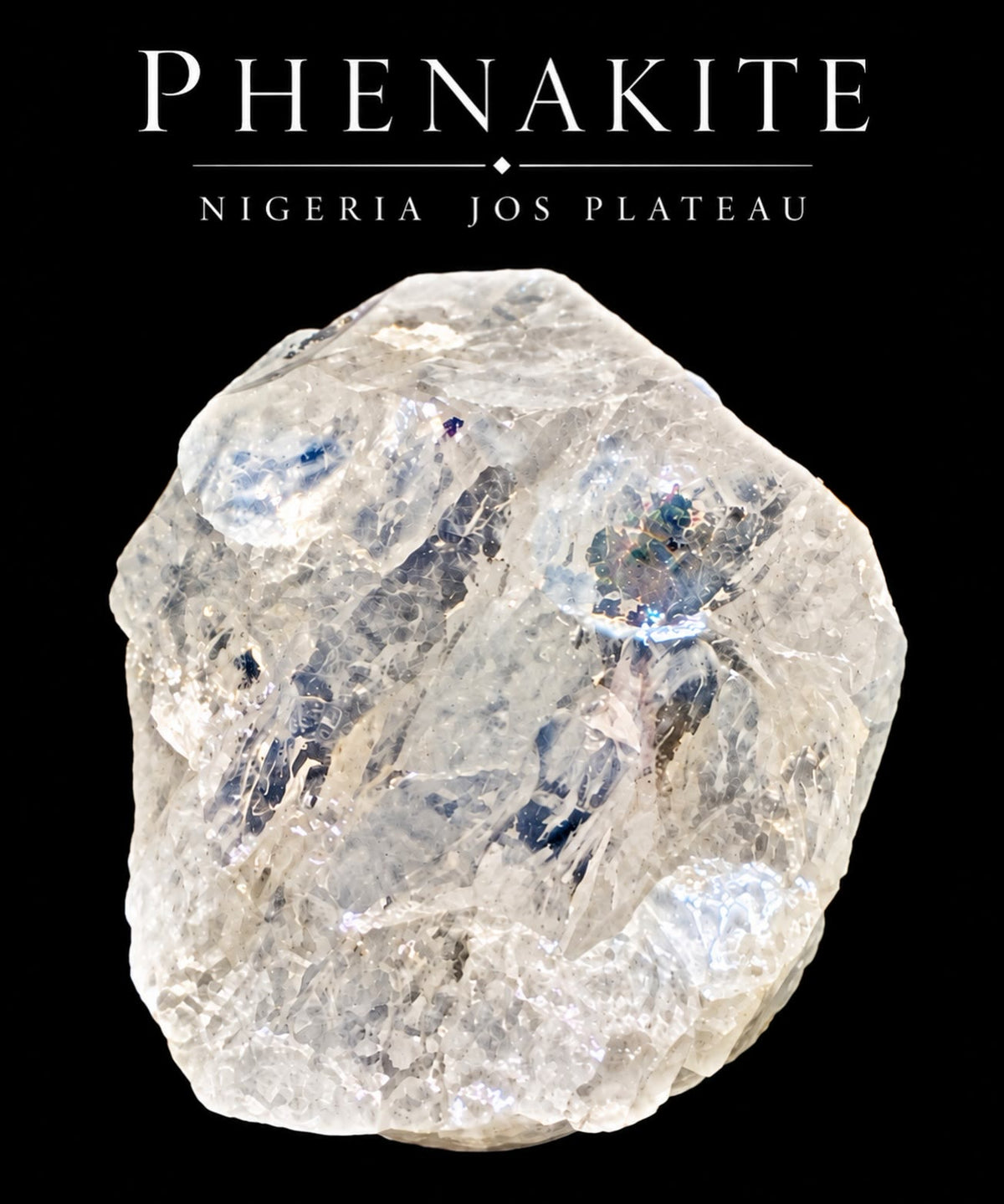 PHENAKITE — 12.2 CARATS OF NIGERIAN MAGIC