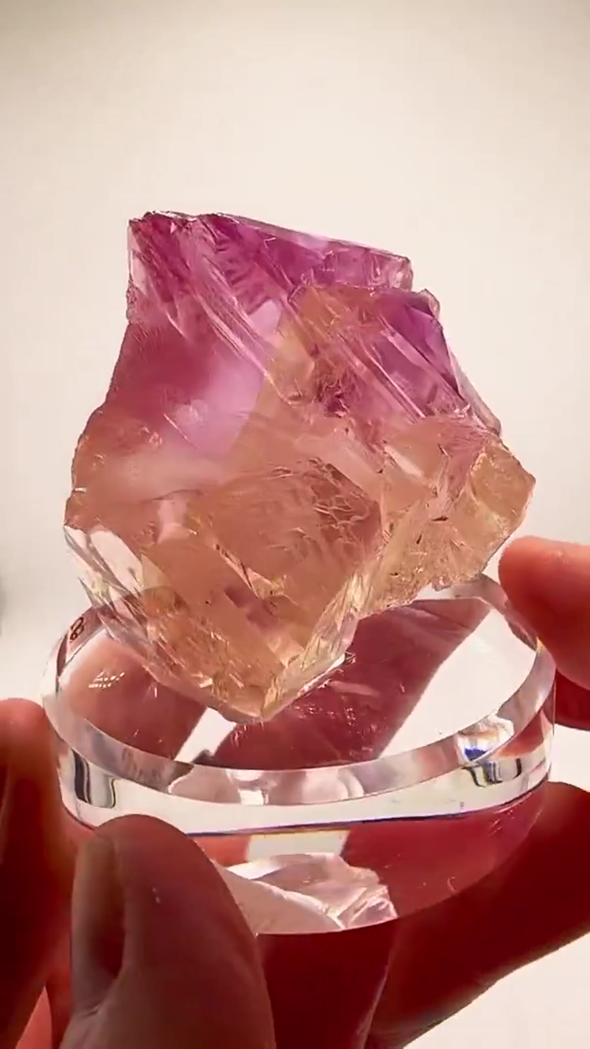 Kunzite Specimen from Minas Gerais, Brazil, 177.15 g - view 2