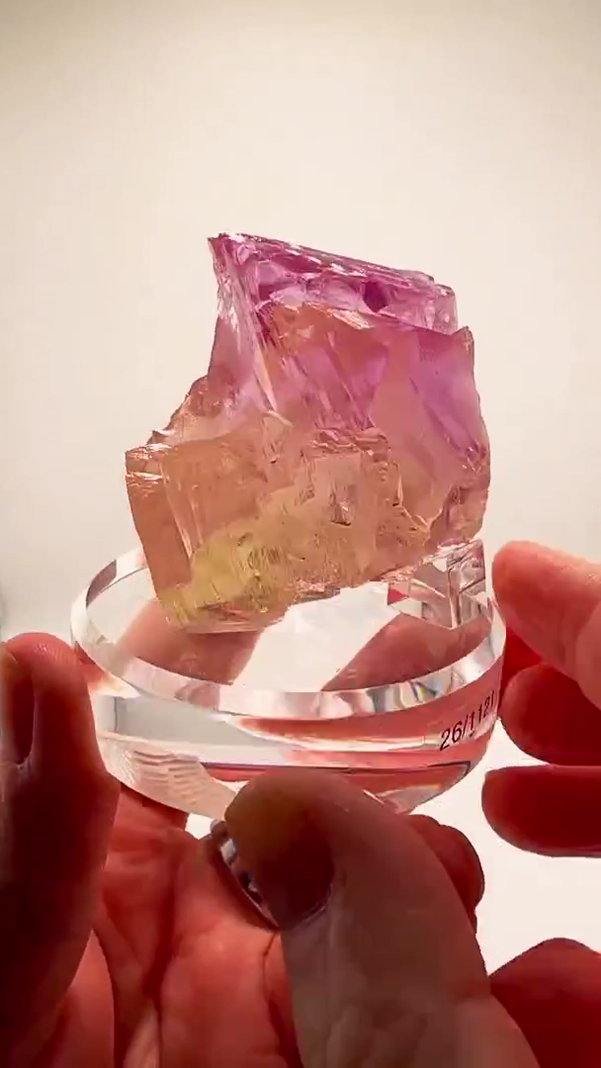 Kunzite Specimen from Minas Gerais, Brazil, 177.15 g - view 3