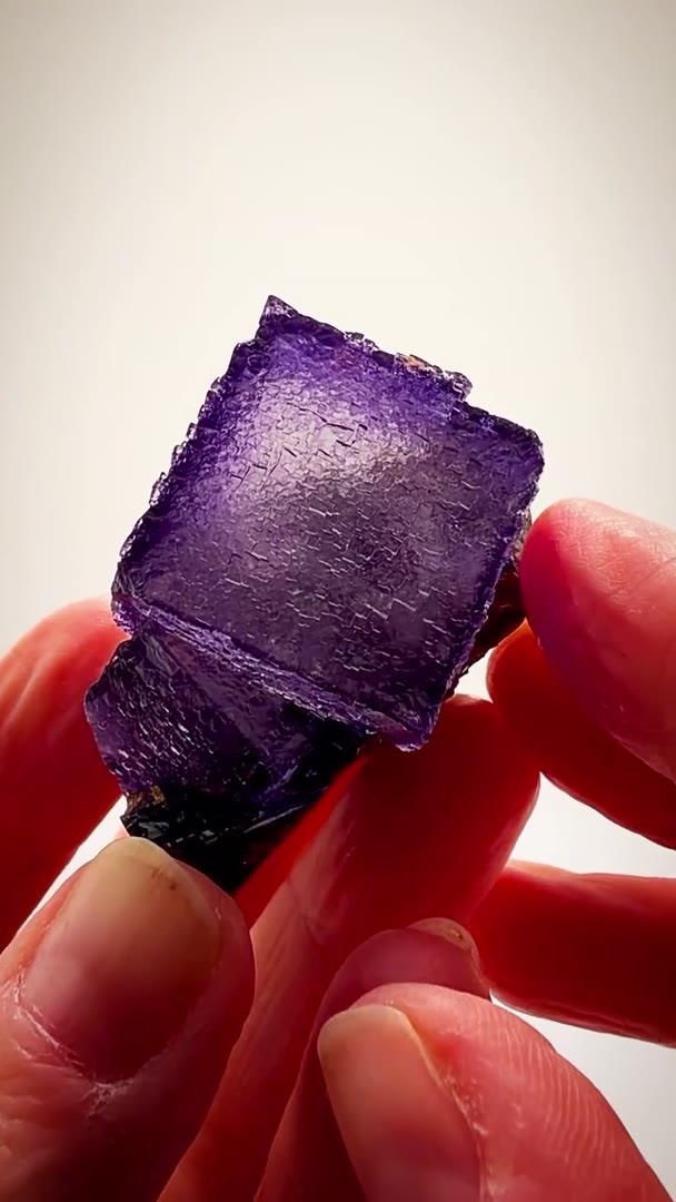 ELMWOOD FLUORITE MAGIC… DEEP PURPLE PERFECTION!