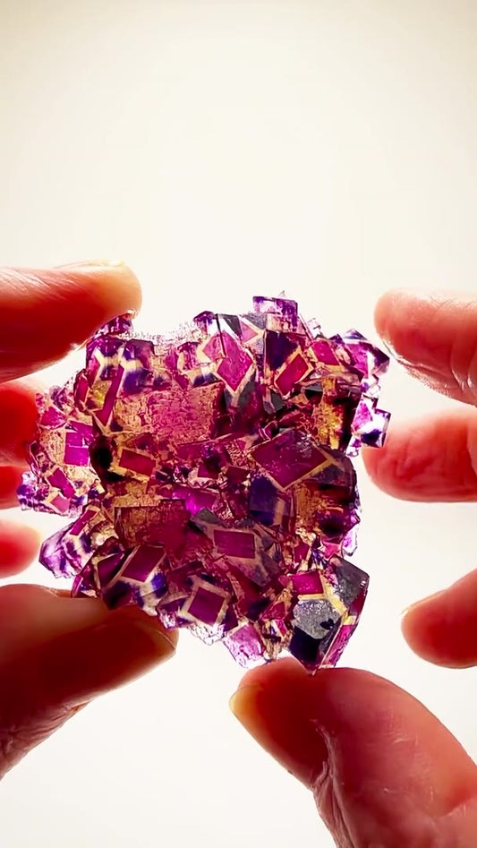 NAMIBIAN FLUORITE ON ANOTHER LEVEL… POLISH PRODIGY POCKET MAGIC!
