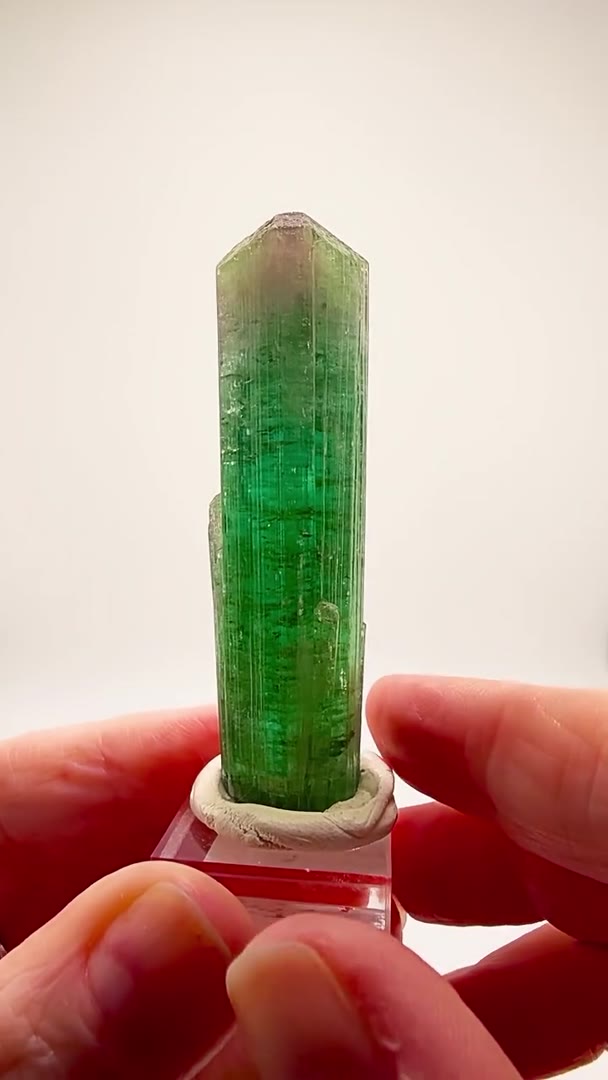 49 GRAMS OF BRAZILIAN TOURMALINE MAGIC… AN ABSOLUTE GREEN & BLUE JUICE BOMB!