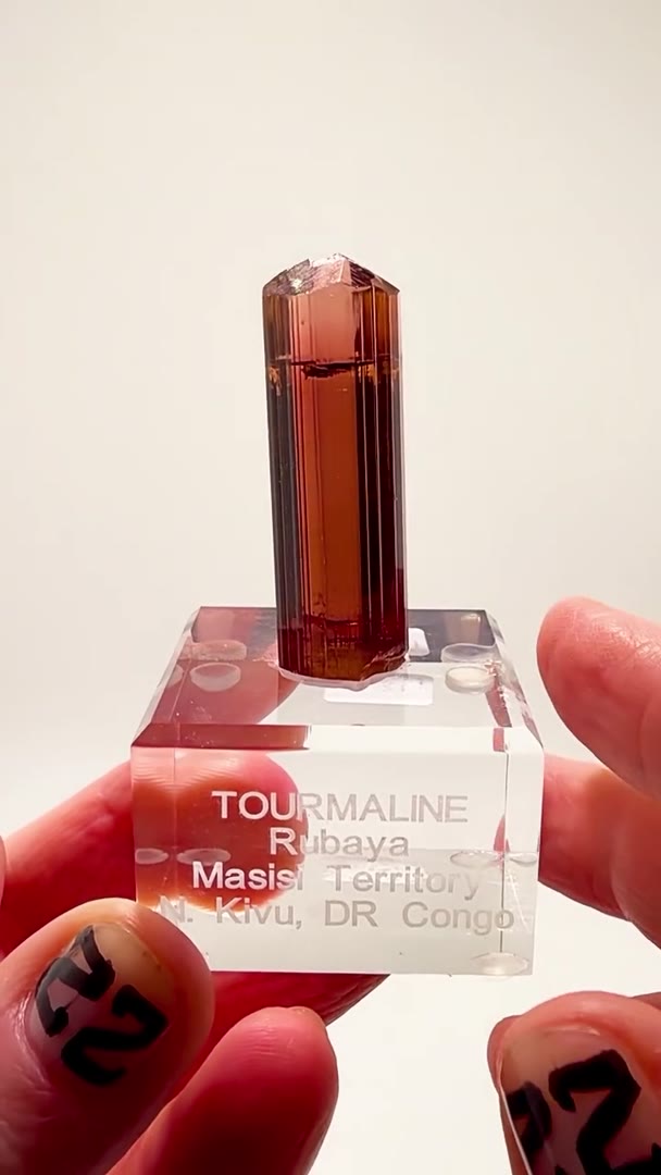 CONGO TOURMALINE PERFECTION… 16 GRAMS OF PURE GEMMY FIRE!