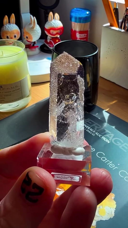 STREEP MINE GLITTER BOMB… NAMIBIAN AMETHYST MAGIC!