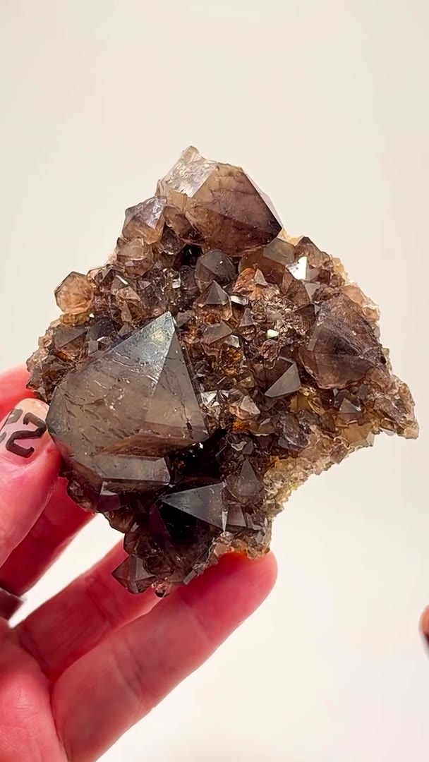 AUSTRALIAN SMOKEY QUARTZ… A SPARKLING CRYSTAL EXPLOSION!