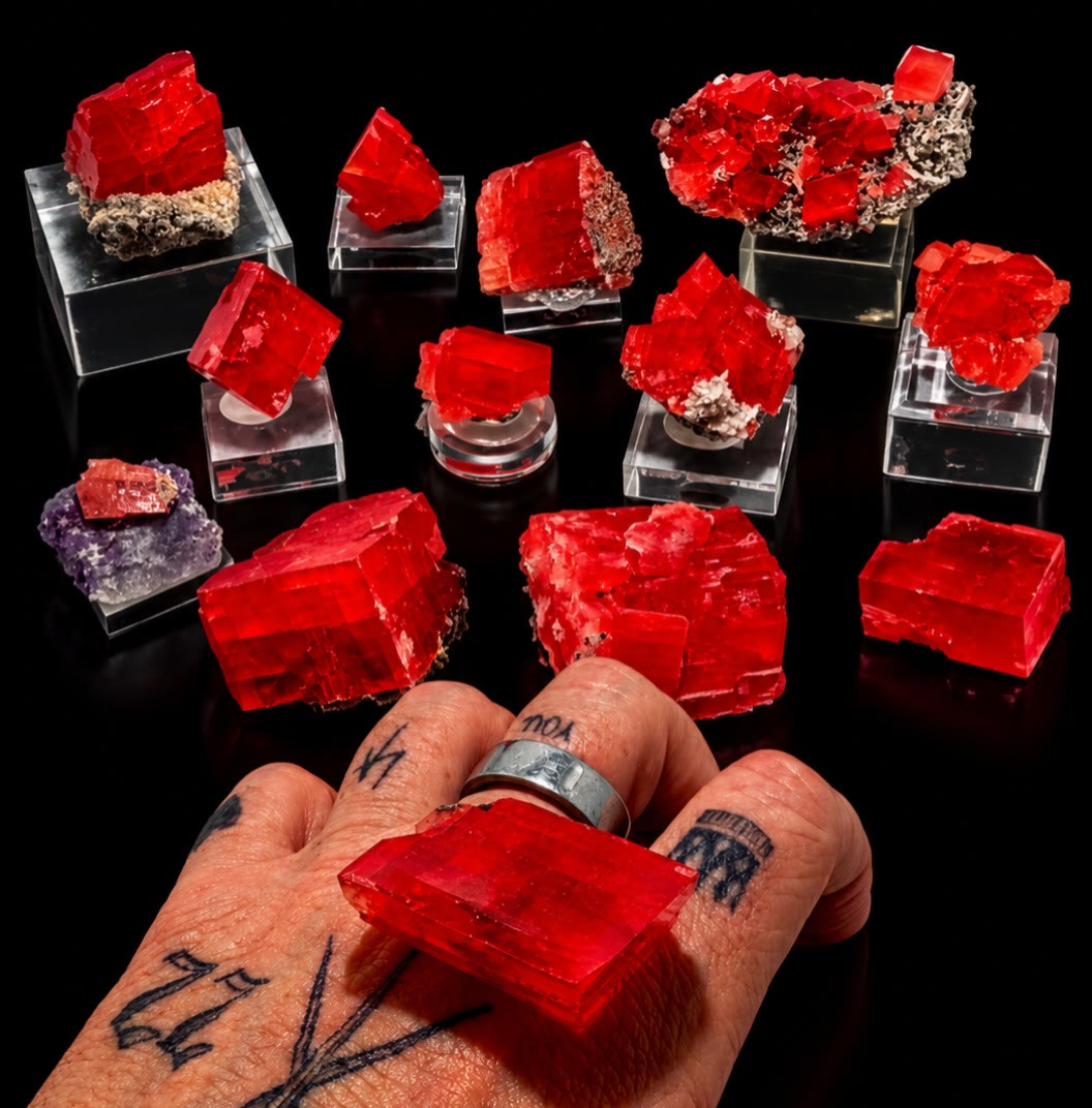 SWEET HOME MINE RHODOCHROSITE INSANITY… A COLLECTION OF ABSOLUTE DREAM PIECES!
