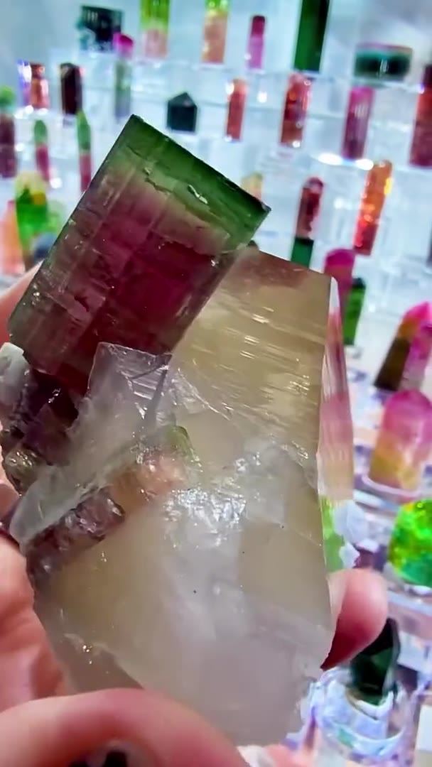 CRUZEIRO MINE TOURMALINE ON GEM CITRINE QUARTZ… ABSOLUTE BRAZILIAN MAGIC!