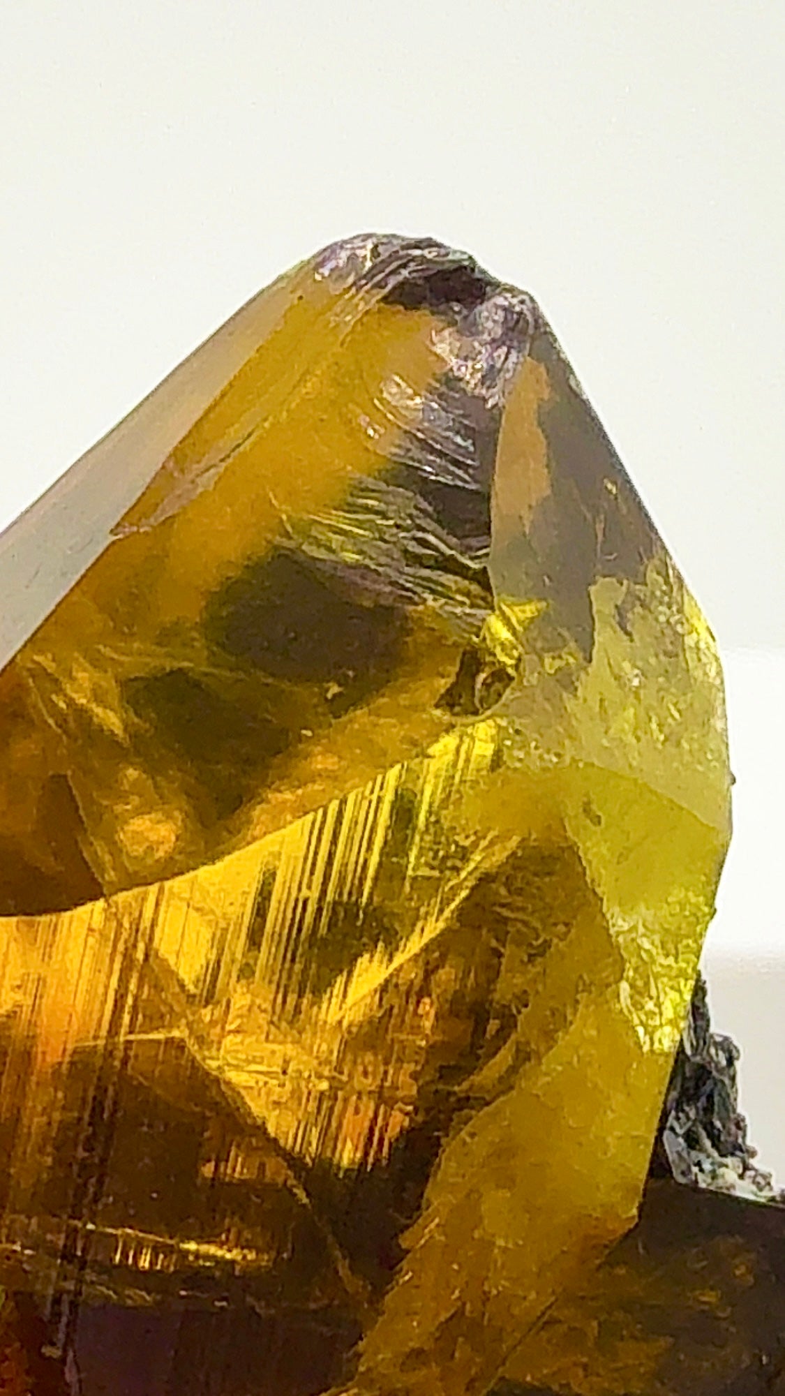 GOLDEN ANGLESITE PERFECTION FROM MOROCCO