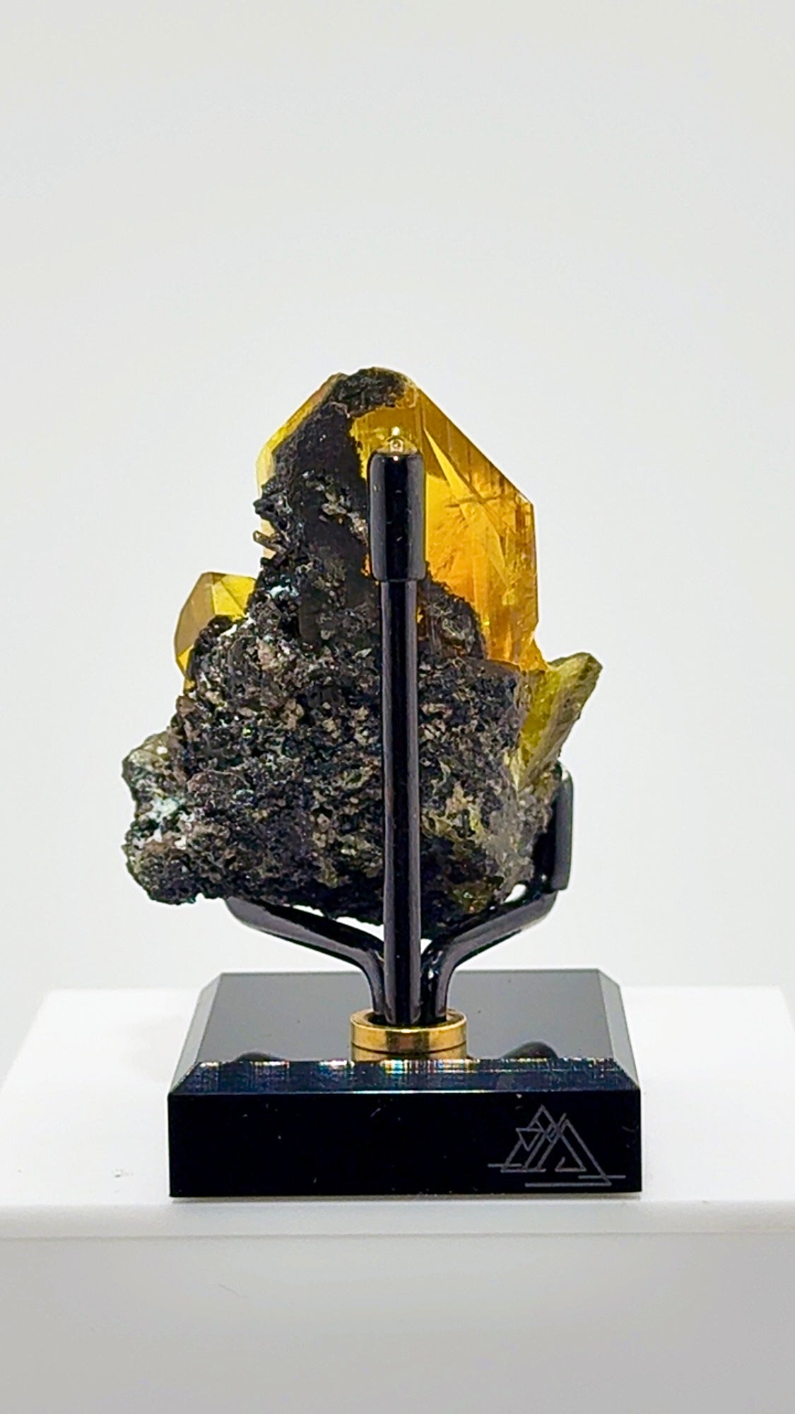 GOLDEN ANGLESITE PERFECTION FROM MOROCCO