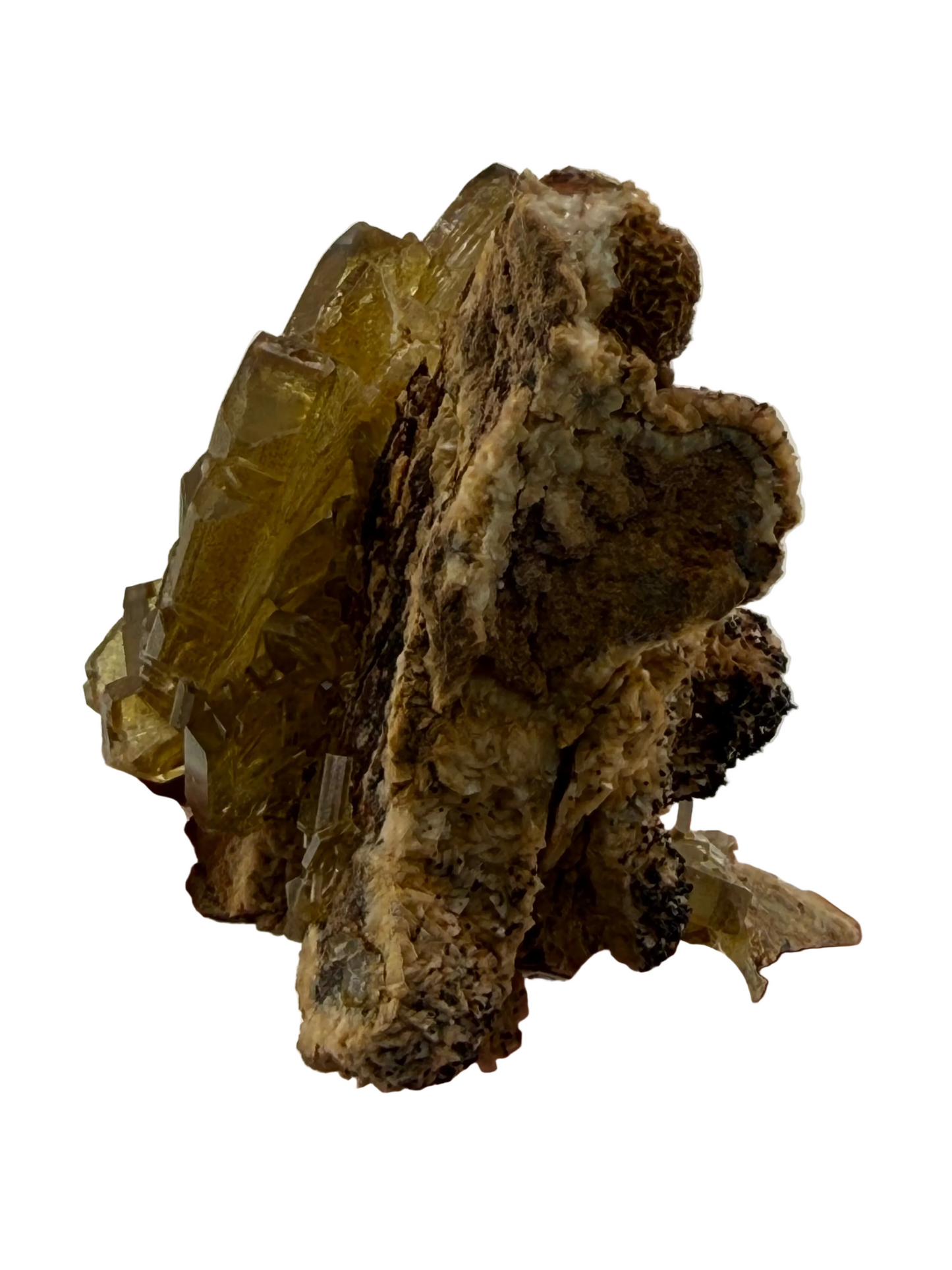 Barite on Matrix Warihuayin Mine, Peru ex. Martin Zinn