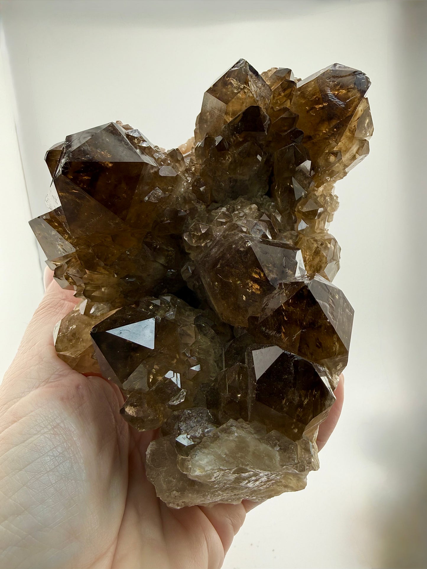 Beautiful Congo Citrine Cluster
