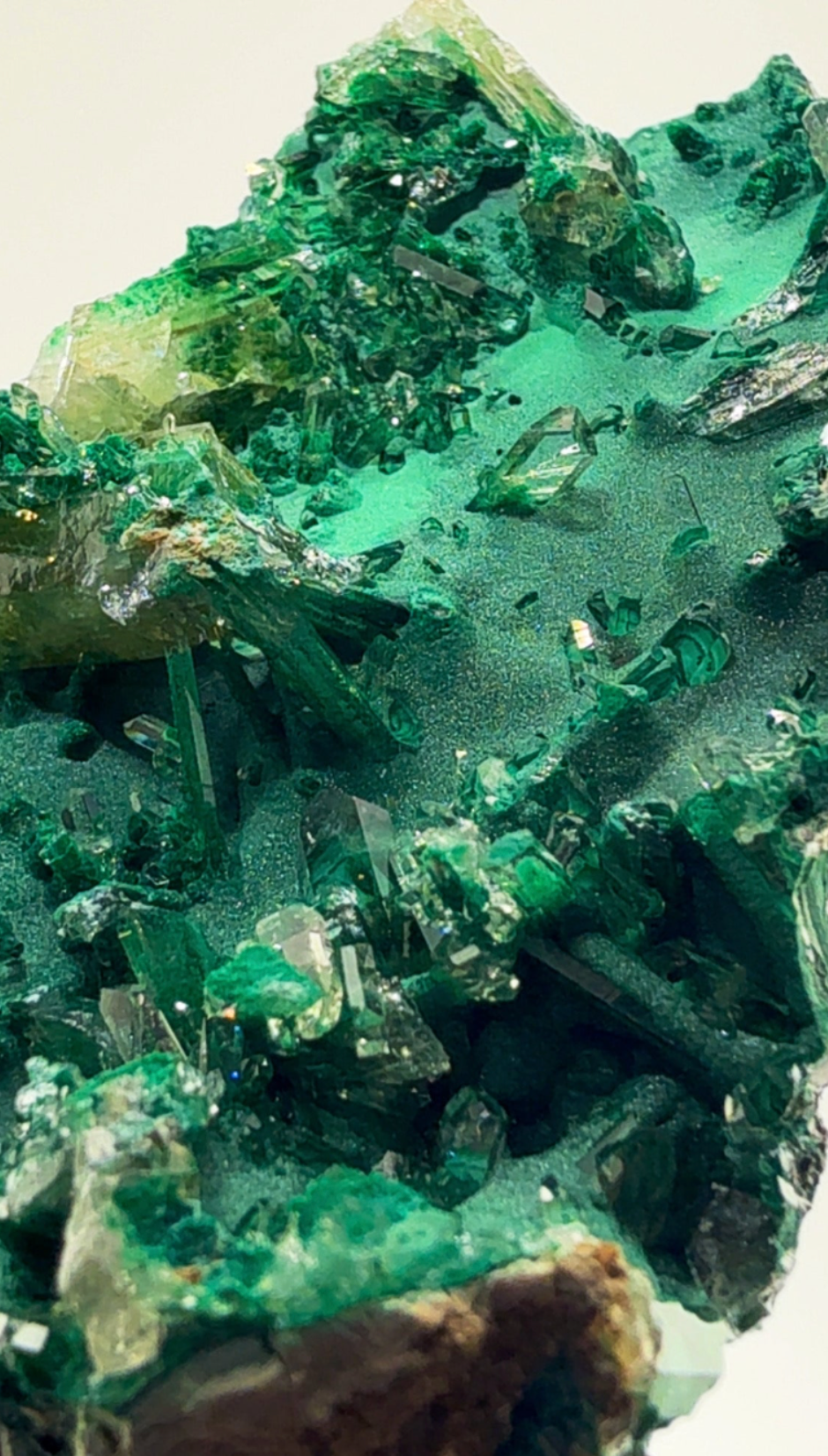 Malachite/Barite Straight out of the legendary "GLASS POCKET"