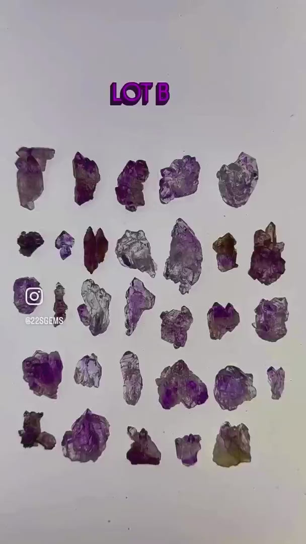 Karur Amethyst Scepters & Clusters