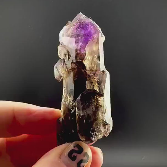 Smoky Amethyst Scepter from The Little Gem Mine, Jefferson County, Montana