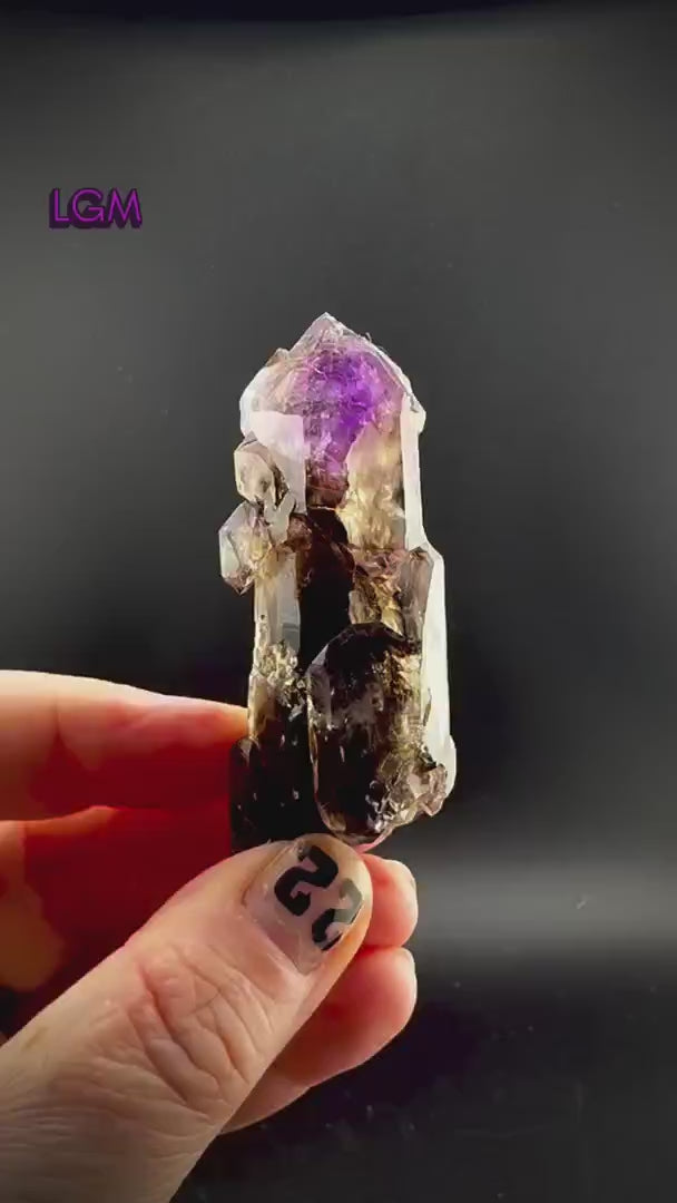 Smoky Amethyst Scepter from The Little Gem Mine, Jefferson County, Montana