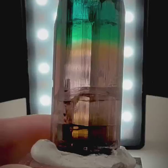 Next level…  A true collector’s marvel. This extraordinary multi-colored…