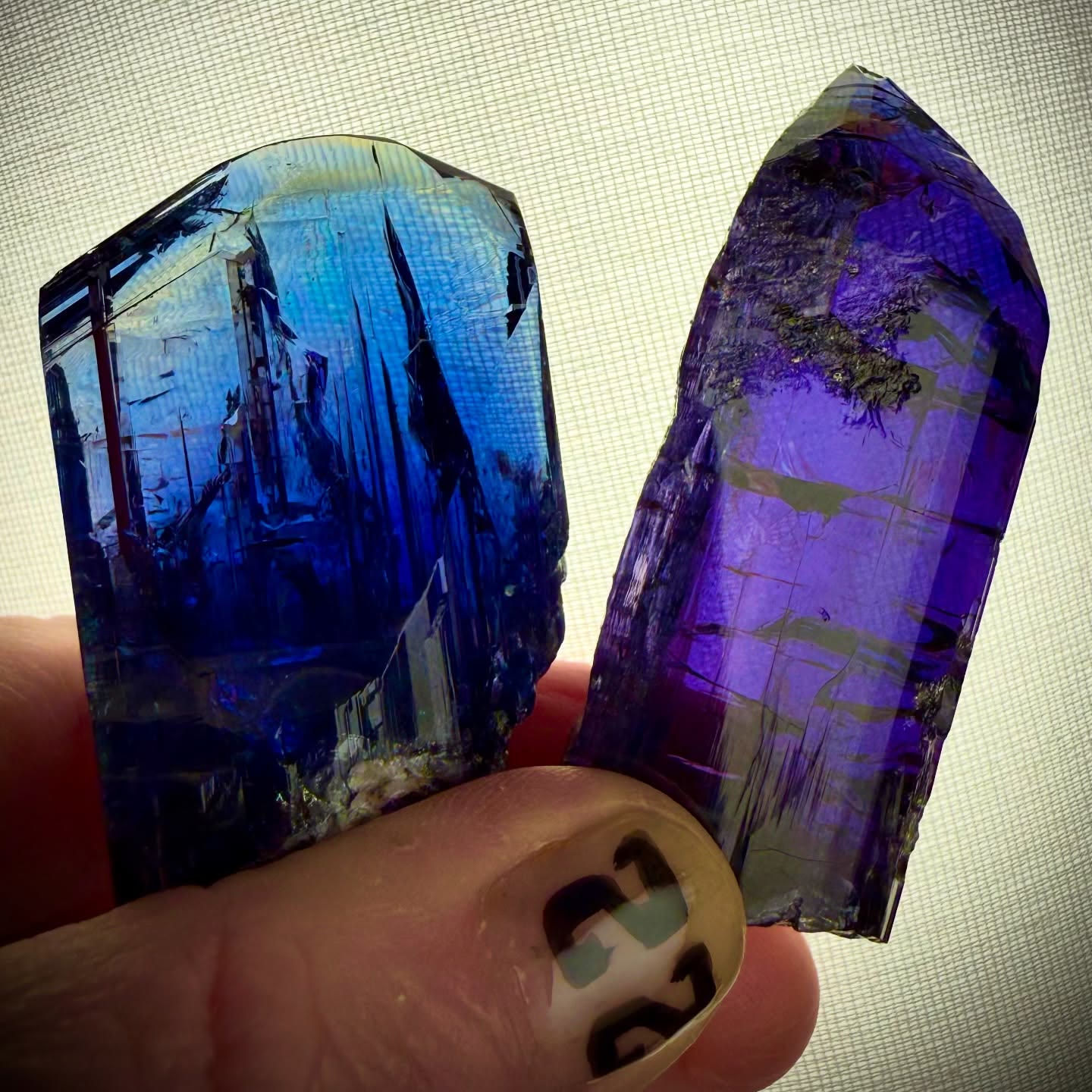 Meet the rarest gemstone in the world...  Natural/Unheated Tanzanites! Found…