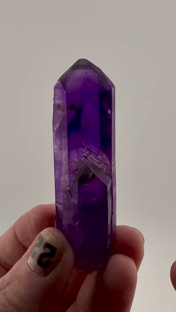 This stunner gets me…  HEATER… super Saturated  Buks Claim Blurple Amethyst…