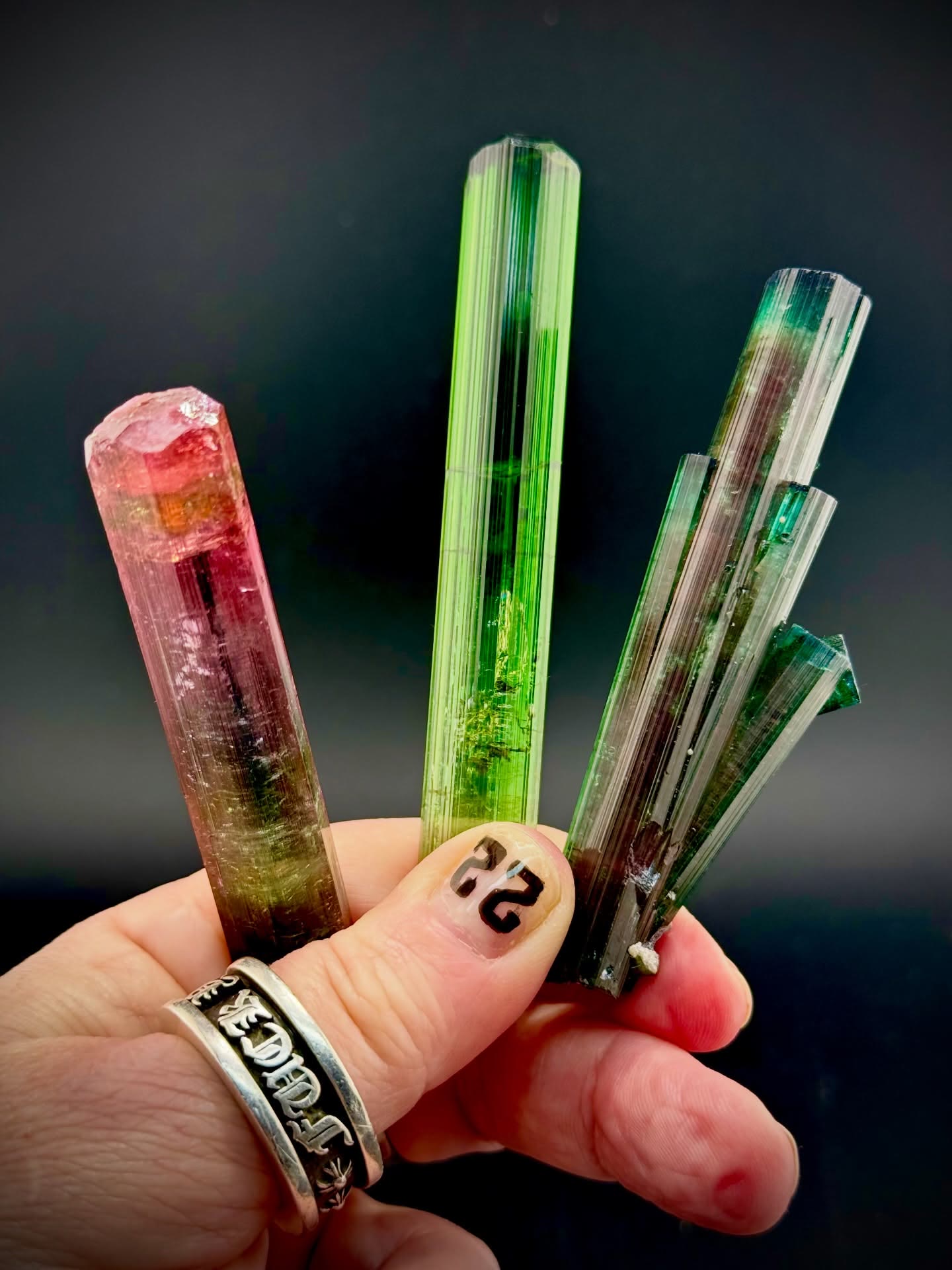Some of the top tier tourmalines I’ve been fortunate to acquire