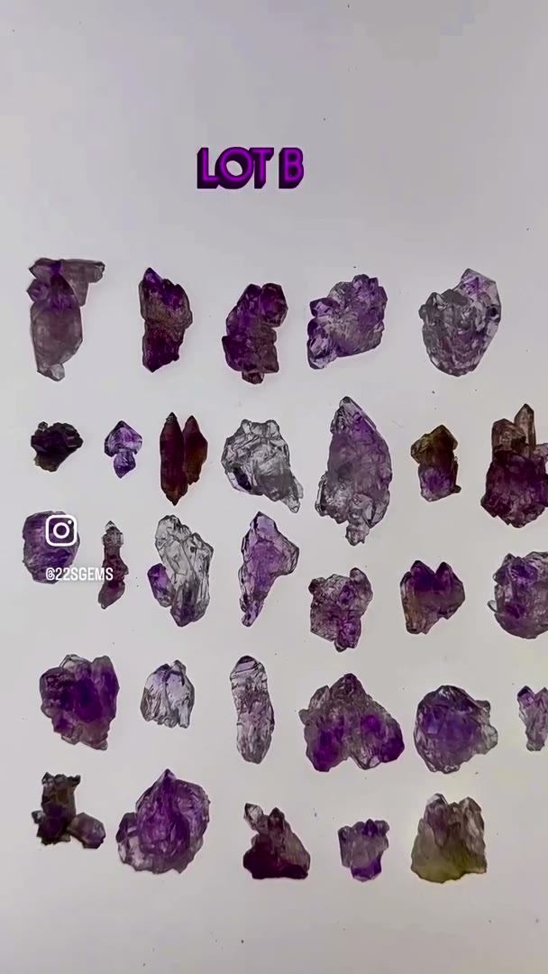 Karur Amethyst Scepters & Clusters