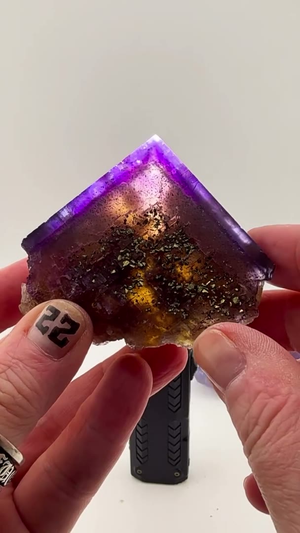 SOLD Absolute stunner… Denton Mine Fluorite in full light