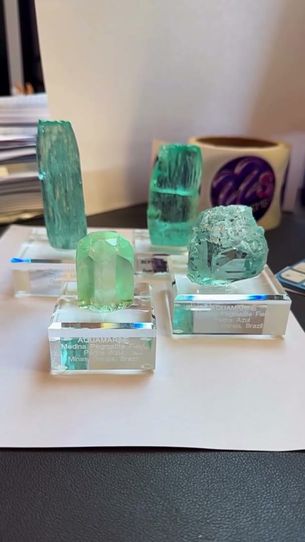 FOUR AQUA TITANS… straight heat from Brazil