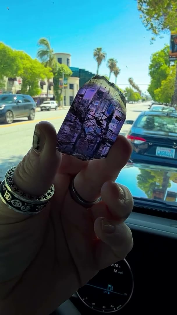 BLUE/PURPLE JUICE IN THE SUN