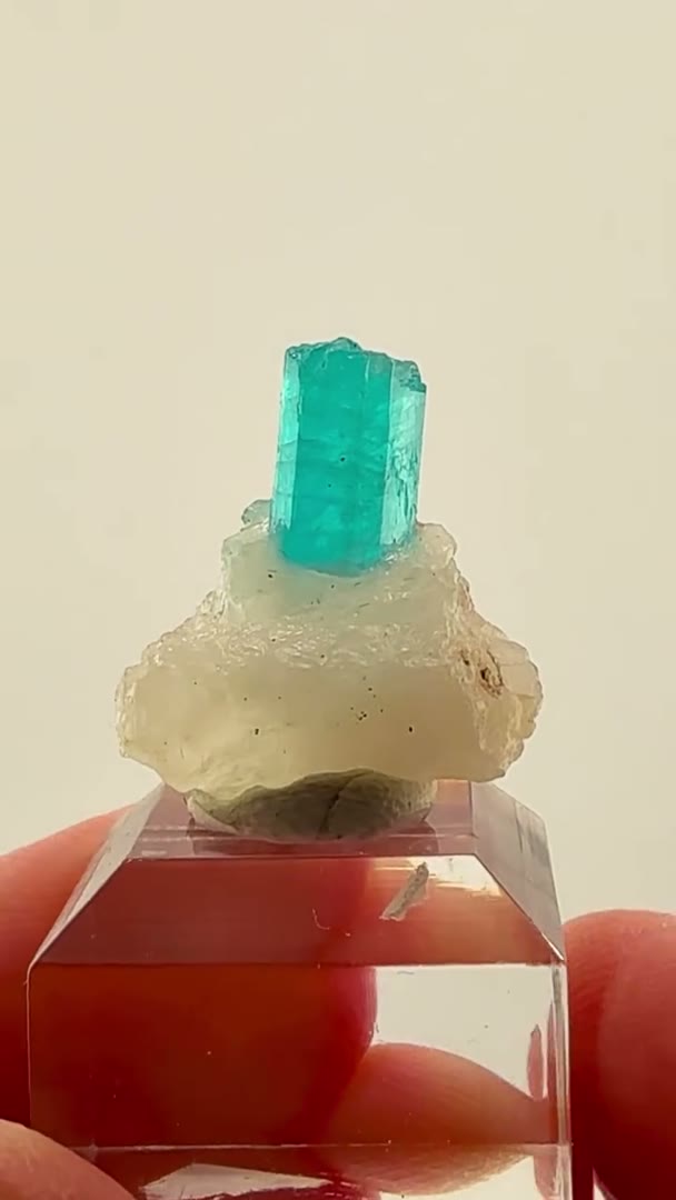Electric ocean blue, straight from the source