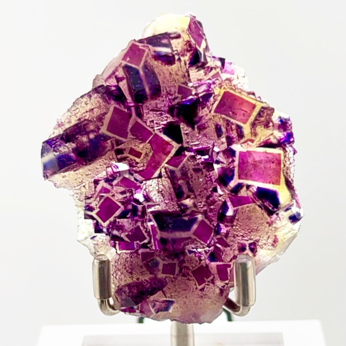 amibian fluorite from the famous “Polish Prodigy Pocket”